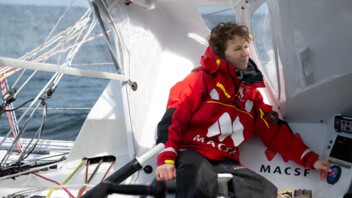 [PHOTO] Isabelle Joschke, skipper de l'IMOCA MACSF