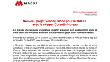 [PDF] Communiqué nouveau skipper MACSF