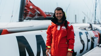 [PHOTO] Guirec Soudée avant la première navigation sur l'Ultim MACSF