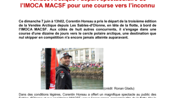 [PDF] Communiqué de presse Départ spectaculaire  de l' IMOCA MACSF pour une course vers l'inconnu .pdf