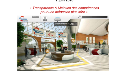 1er Congrès Virtuel organisé par la Prévention Médicale