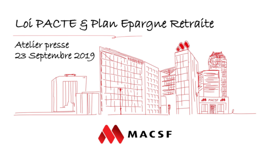 [DOSSIER DE PRESSE] PER - Plan d'épargne retraite