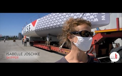 [VIDEO] Mise à l'eau réussie de l'IMOCA MACSF (mai 2020)