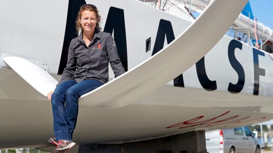 [PHOTO] Mise à l'eau IMOCA MACSF