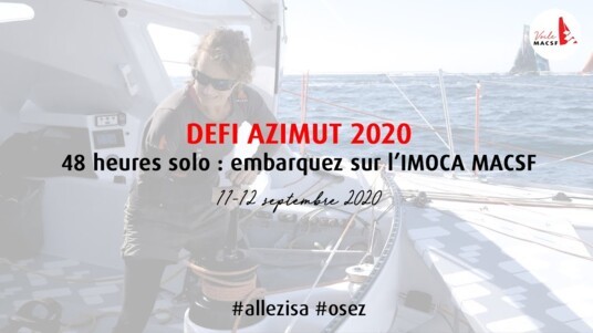 [VIDEO] 48h en course sur l'IMOCA MACSF