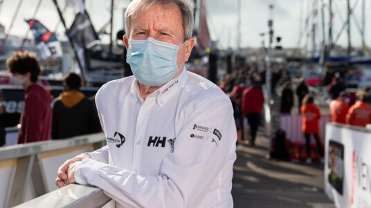 [PHOTO] Dr Chauve, médecin du Vendée Globe avant le départ de la 9e édition