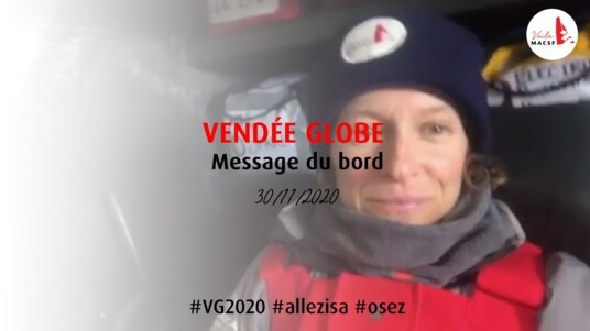 [VIDEO] Message du bord depuis les Quarantièmes Rugissants