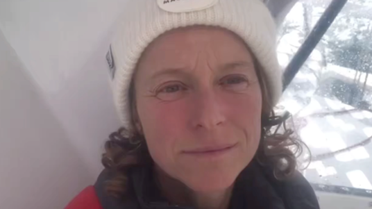 [VIDEO] Isabelle Joschke réagit suite à son avarie de vérin de quille