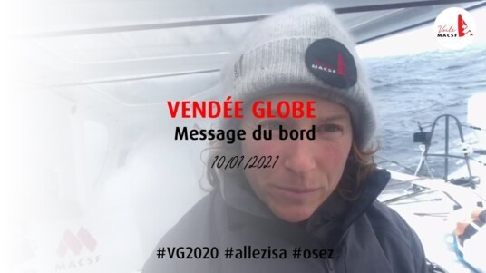 [VIDEO] Isabelle Joschke réagit suite à l'annonce de son abandon