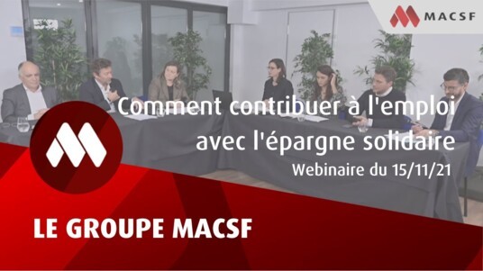 [WEBINAIRE] - Comment contribuer à l'emploi avec l'épargne solidaire