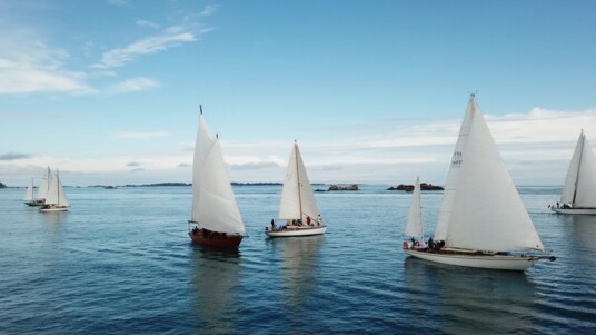 [PHOTO] Défi des Midships : les yachts classiques avant le départ
