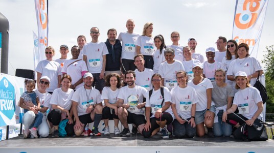 [PHOTO] L'équipe MACSF à la course Medical Run 2022