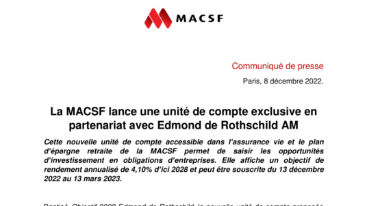 [PDF] Communiqué nouvelle unité de compte Objectifs 2028