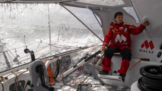 [PHOTO] Isabelle Joschke prête à affronter les océans grâce à sa préparation physique et mentale
