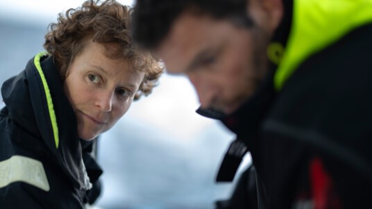 [PHOTO] Isabelle Joschke et Pierre Brasseur tournés vers la Rolex Fastnet Race