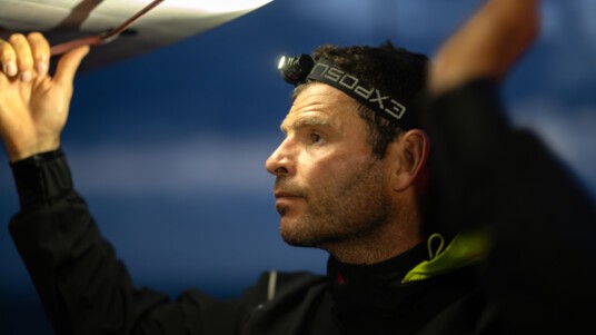 [PHOTO] Pierre Brasseur, co-skipper d'Isabelle Joschke en 2023