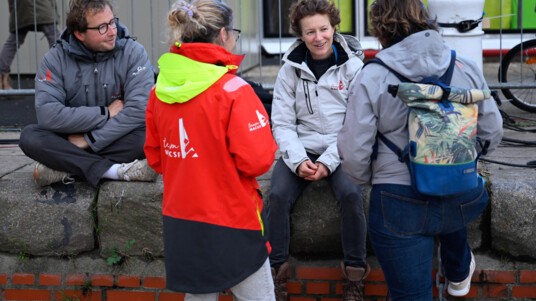 [PHOTO] Isabelle Joschke ne quittera pas les pontons du Havre ce dimanche