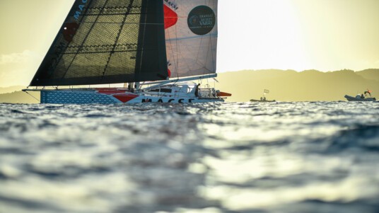 [PHOTO] L'IMOCA MACSF à son arrivée en Martinique