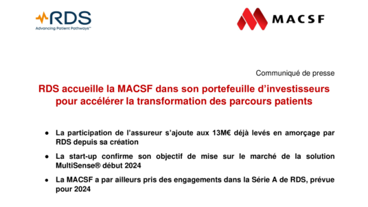 [PDF] Communiqué MACSF entre au capital de RDS