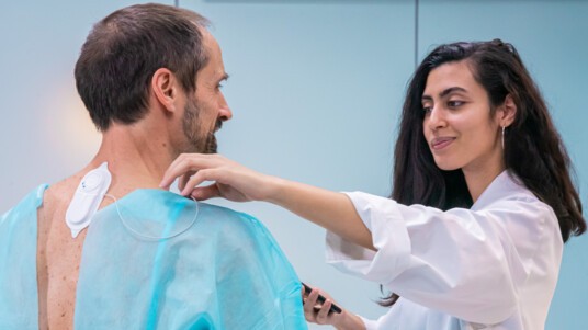[PHOTO] RDS  : le patch connecté de monitorage du patient à distance