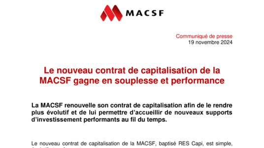[PDF] Communiqué - Contrat de Capi