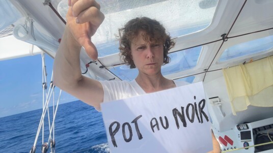 [PHOTO] Isabelle Joschke dans le Pot au Noir