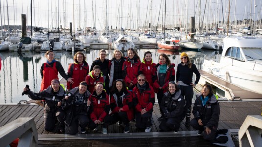 [PHOTO] Les 14 équipières MACSF pour le Spi Ouest France
