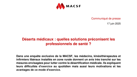 [PDF] Communiqué Etude MACSF Accès aux soins