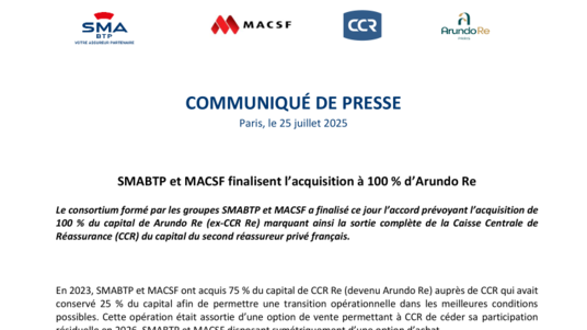 [PDF] Communiqué Arundo Re