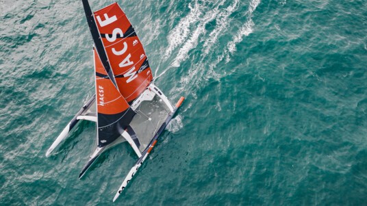 [PHOTO] L'Ultim MACSF vu d'en haut