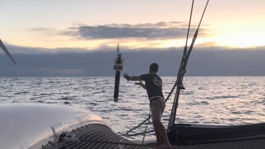 [PHOTO] Guirec Soudée met à l'eau le flotteur Argo