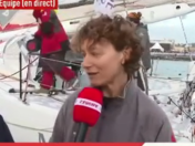 [TJV]  Interview TV  Isabelle Jochke par L'Equipe Week end live