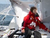 Isabelle Joschke quitte la course au large après deux Vendée Globe