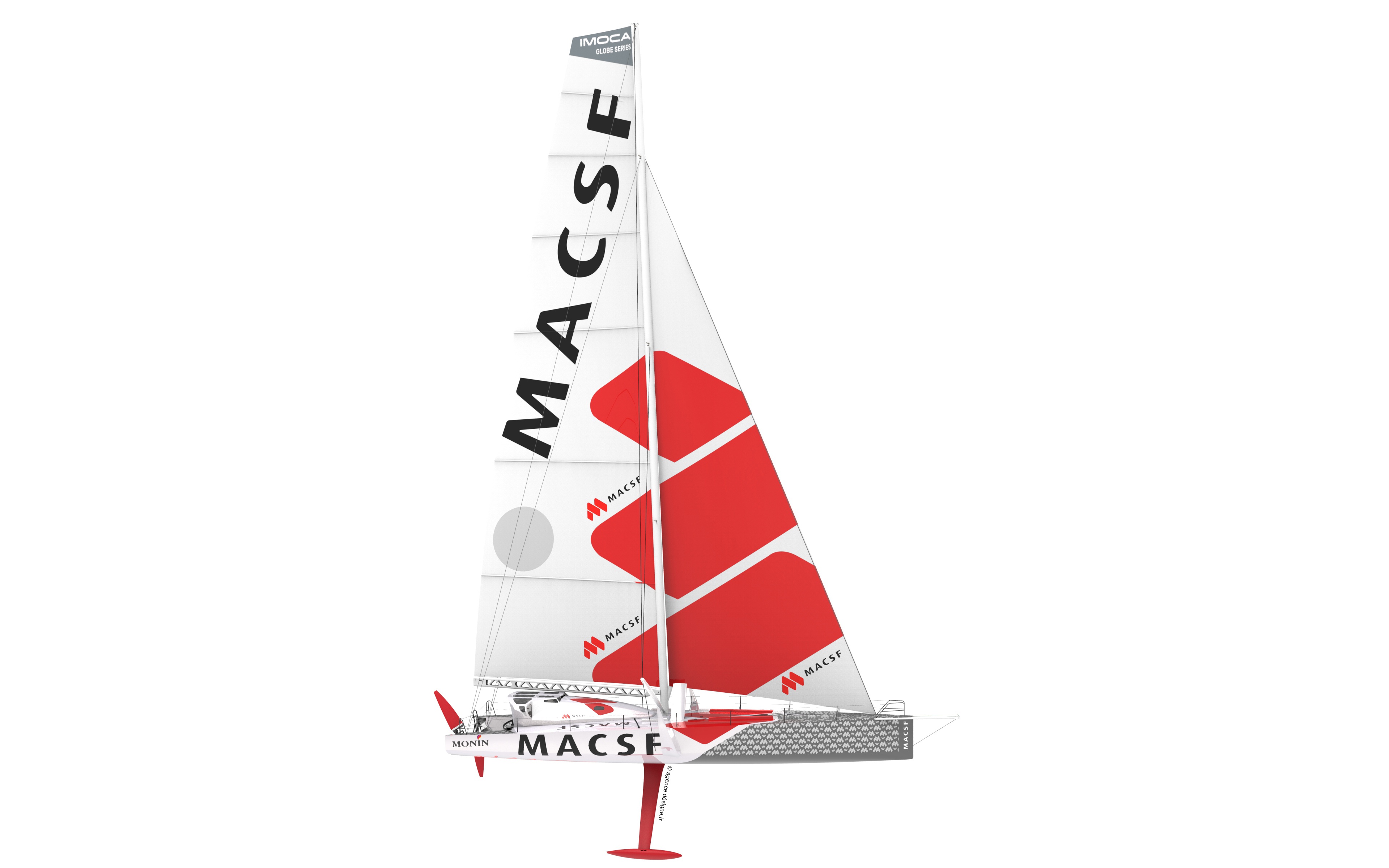 [PHOTO] Voile IMOCA MACSF-Nouveau design-2019