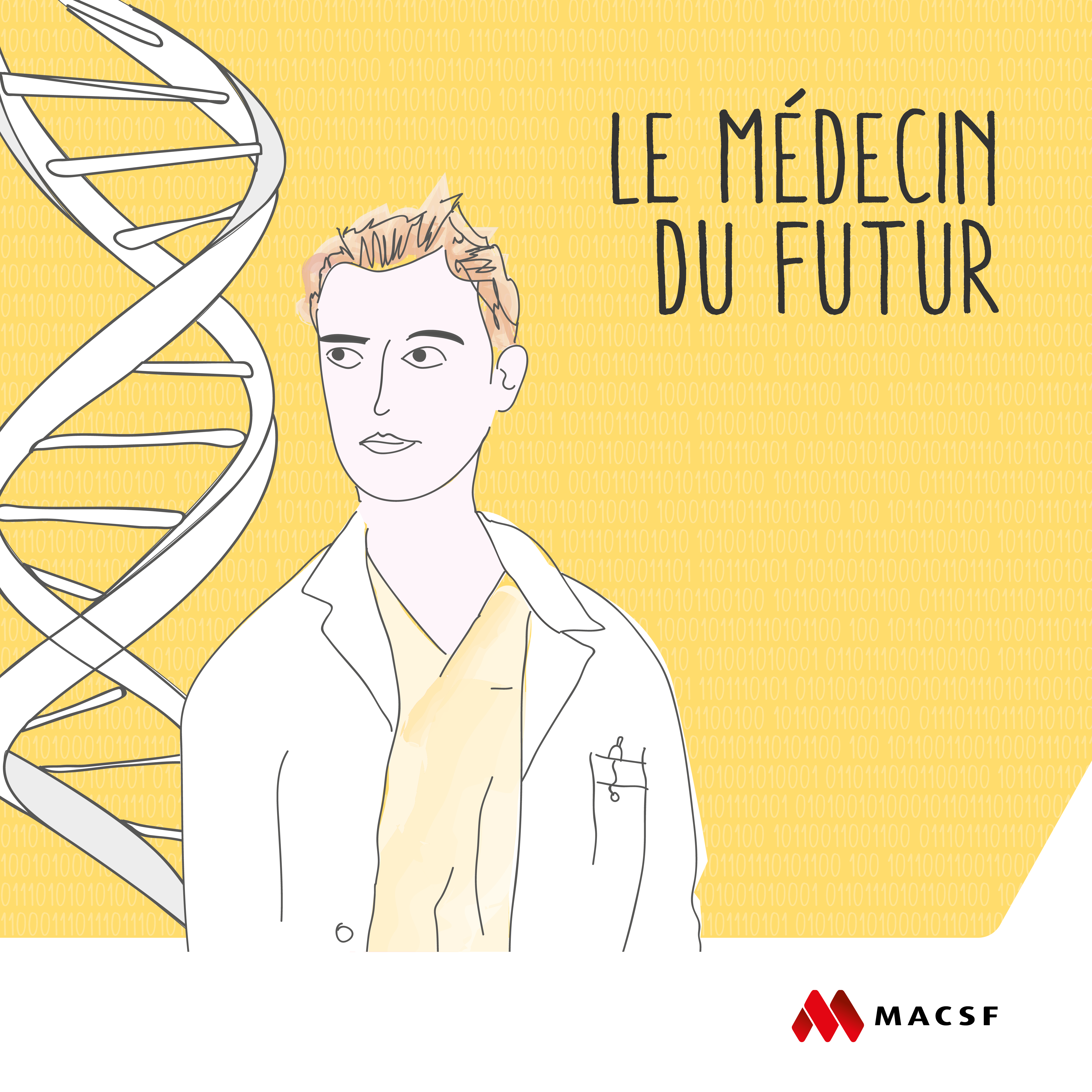 Ilustration cover -Etude médecin du futur