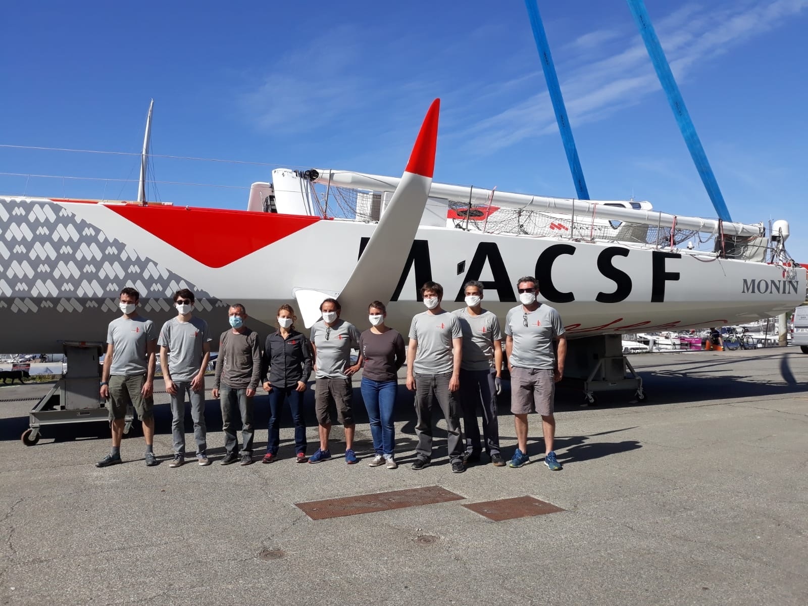 [PHOTO] Team Voile MACSF - mise à l'eau mai 2020