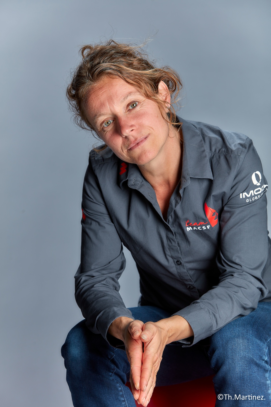 [PHOTO] Isabelle Joschke, skipper de l'IMOCA MACSF