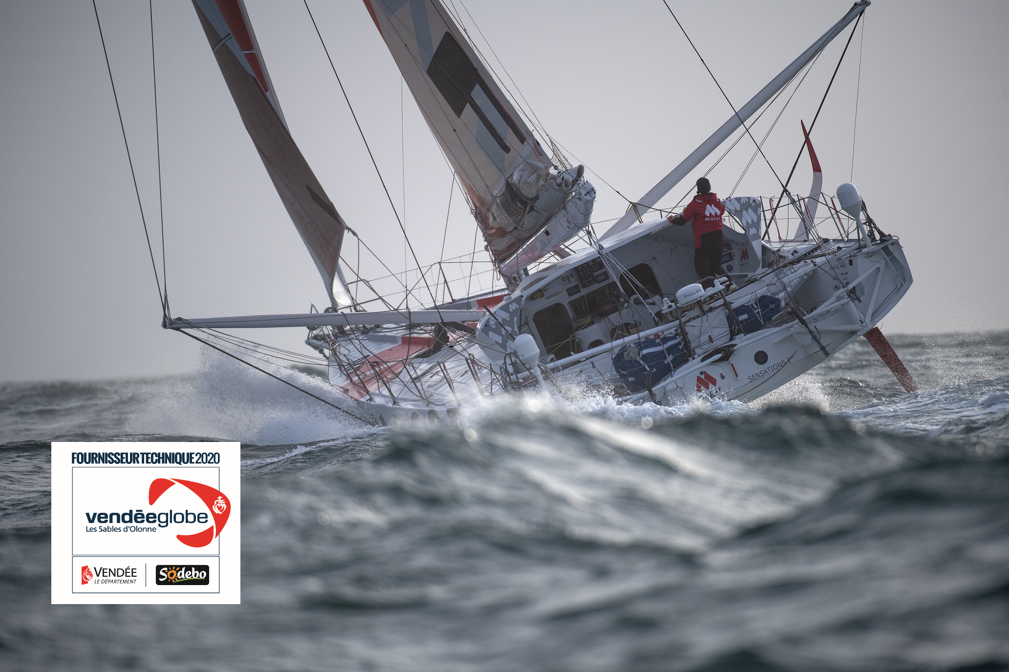 [Photo] Partenaire santé du Vendée Globe 2020