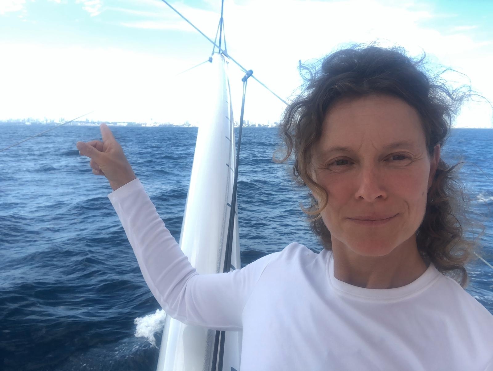 [PHOTO] Isabelle Joschke en approche de Bahia.JPG