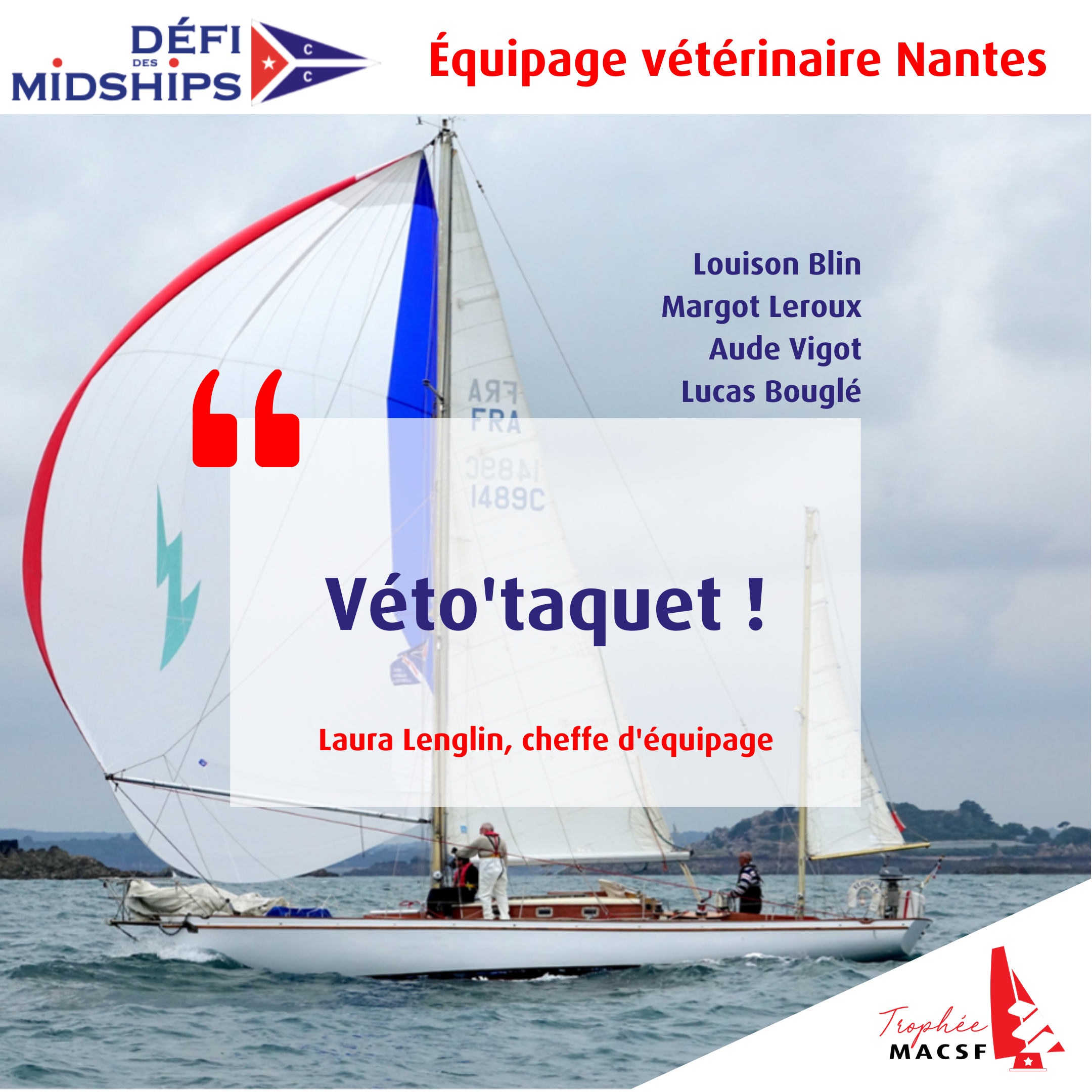 [PHOTO] Défi Midships 2021 - Ecole Vétérinaire Nantes