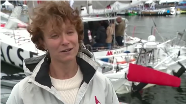 Interview Isabelle Joschke : Son expérience au passage du Diamant France 3 Normandie Rouen