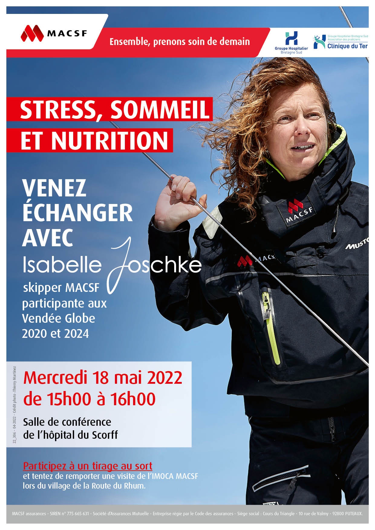 Affiche conférence Hôpital du Scorff 2022