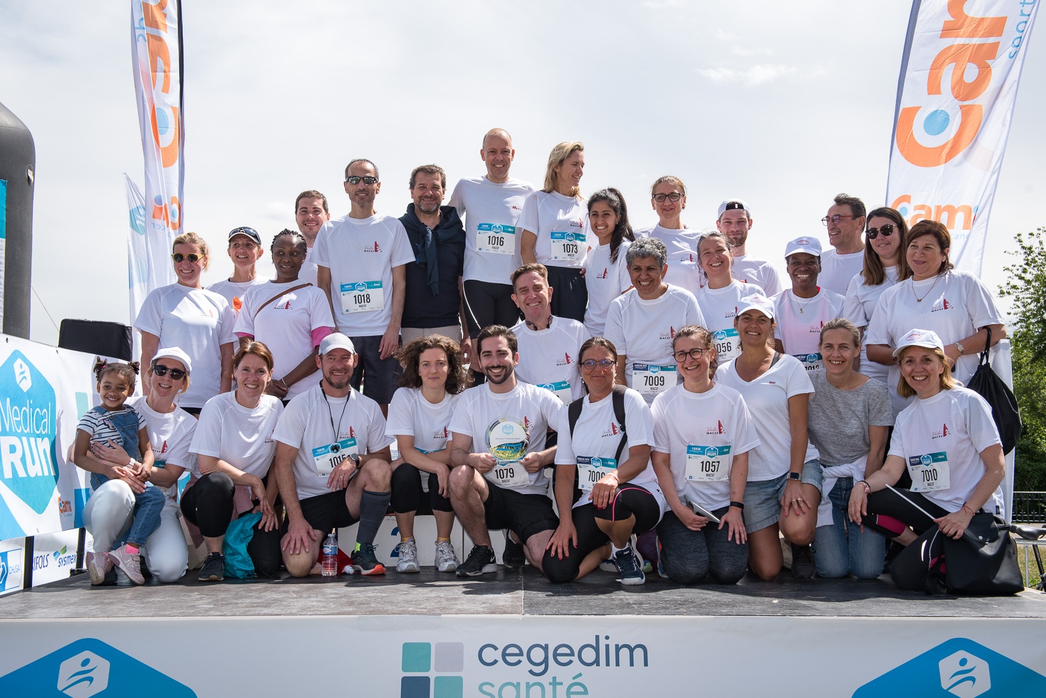 [PHOTO] L'équipe MACSF à la course Medical Run 2022