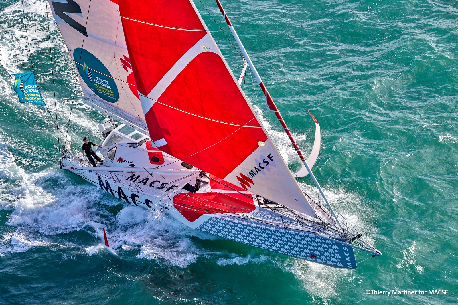 [PHOTO] L'IMOCA MACSF au départ de la Route du Rhum 2022
