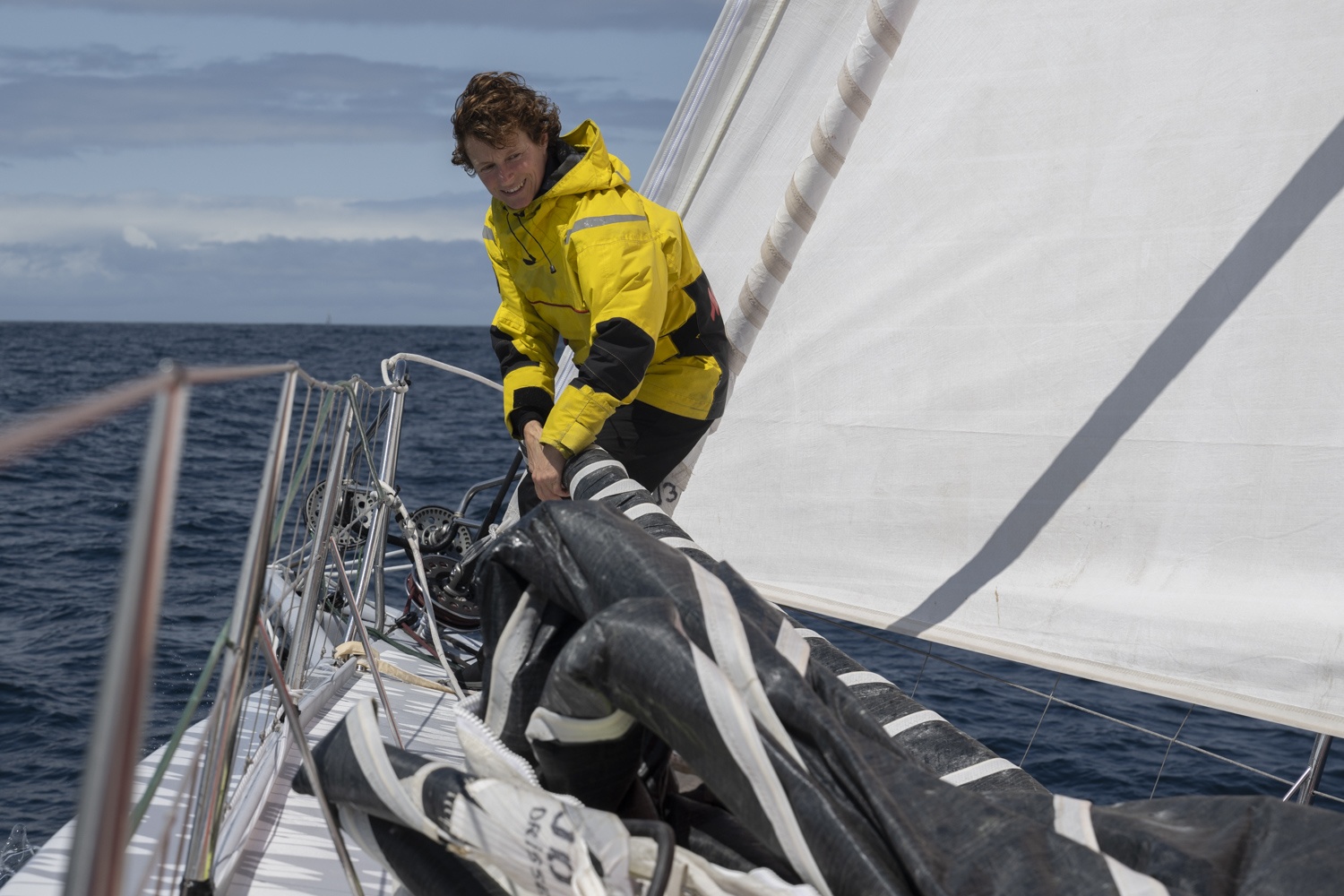 [PHOTO] Isabelle Joschke lors de la Rolex Fastnet Race 2023