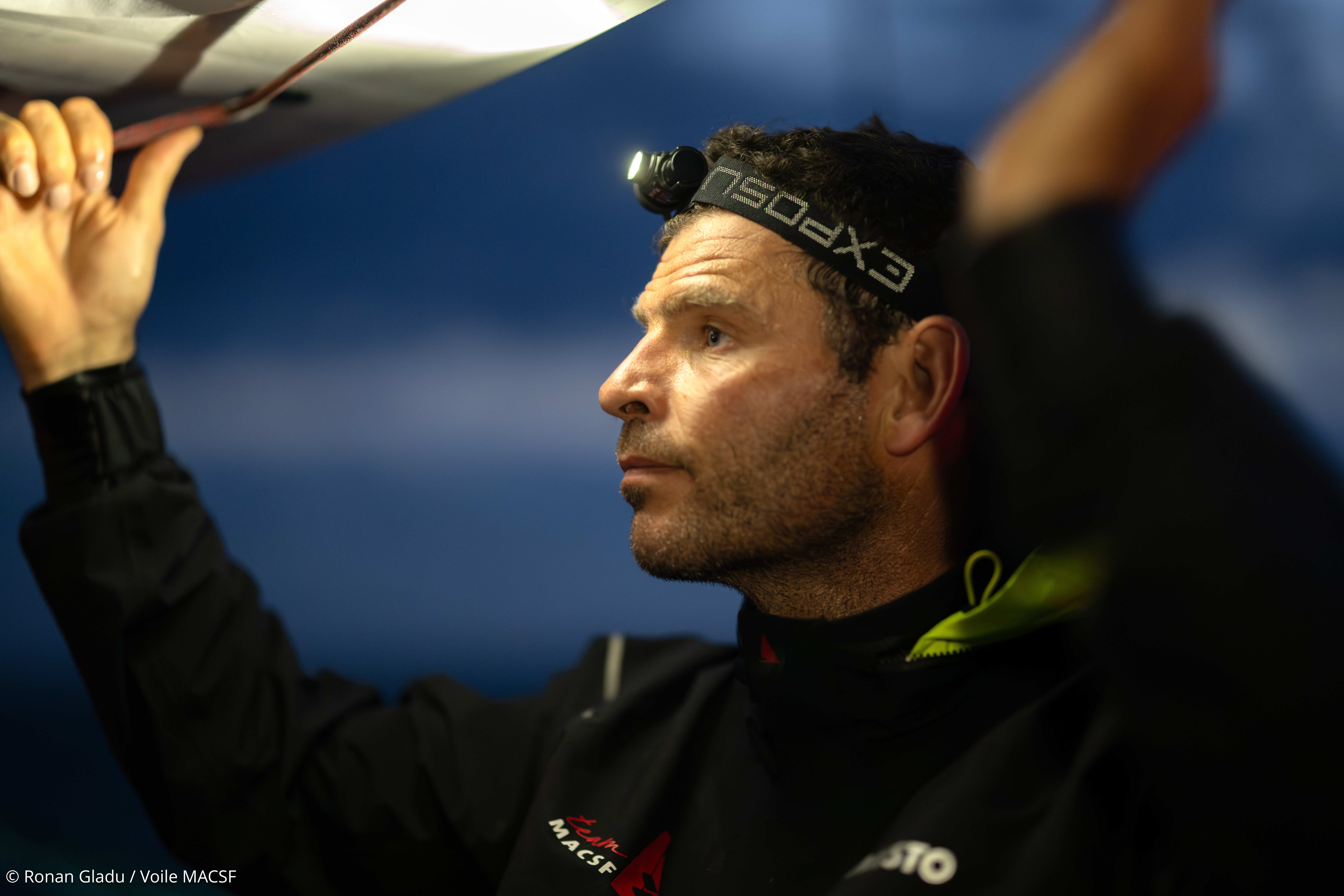 [PHOTO] Pierre Brasseur, co-skipper d'Isabelle Joschke en 2023