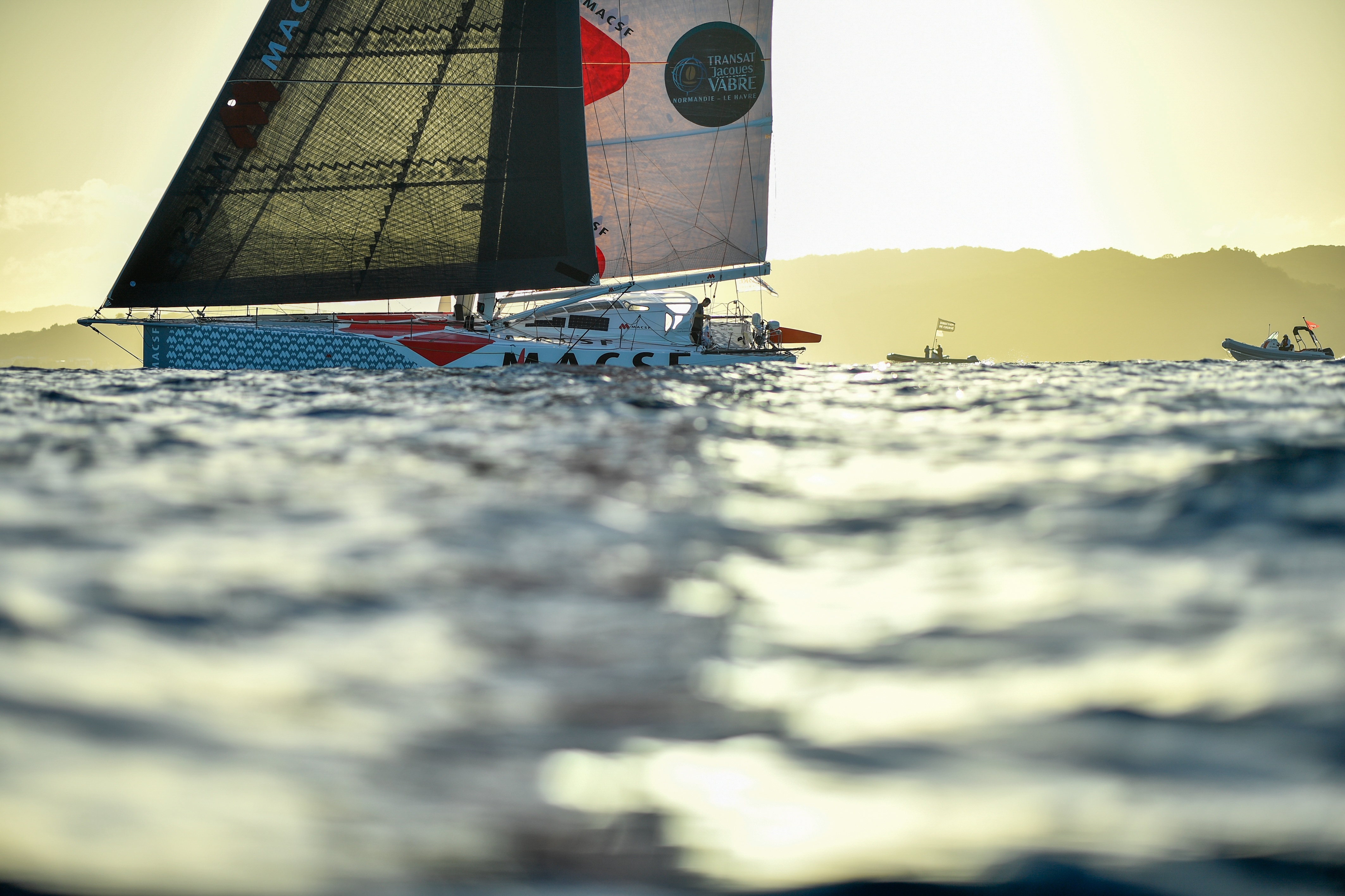 [PHOTO] L'IMOCA MACSF à son arrivée en Martinique