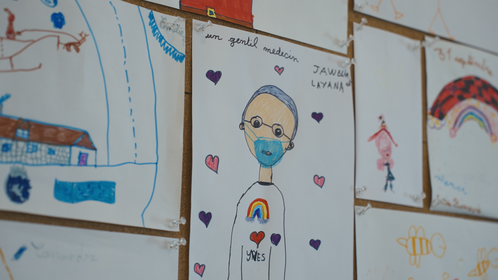 [PHOTO] Dessin d'enfant - extrait du documentaire "Soignants à coeur ouvert"