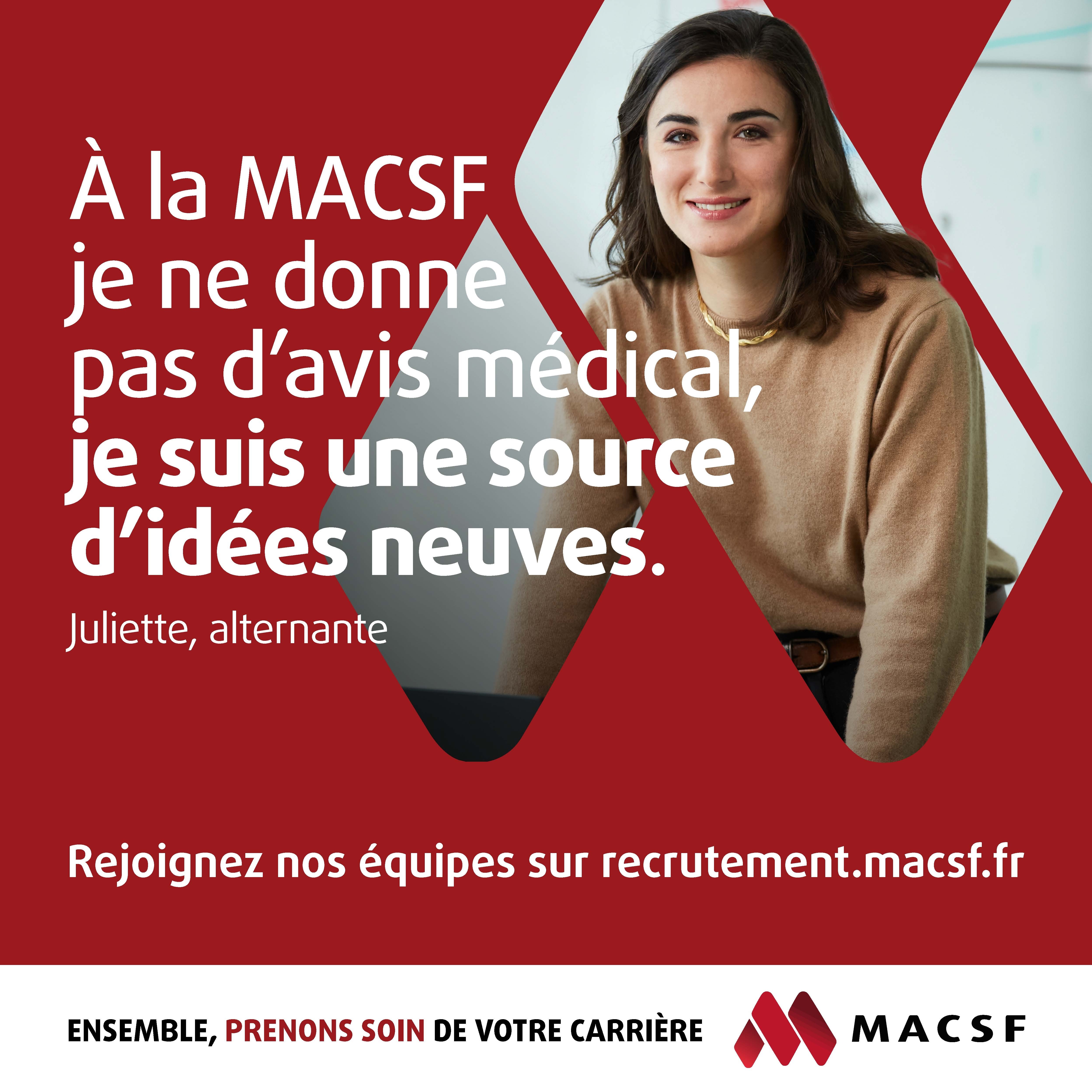[PHOTO] Campagne marque employeur 2024 - alternante MACSF