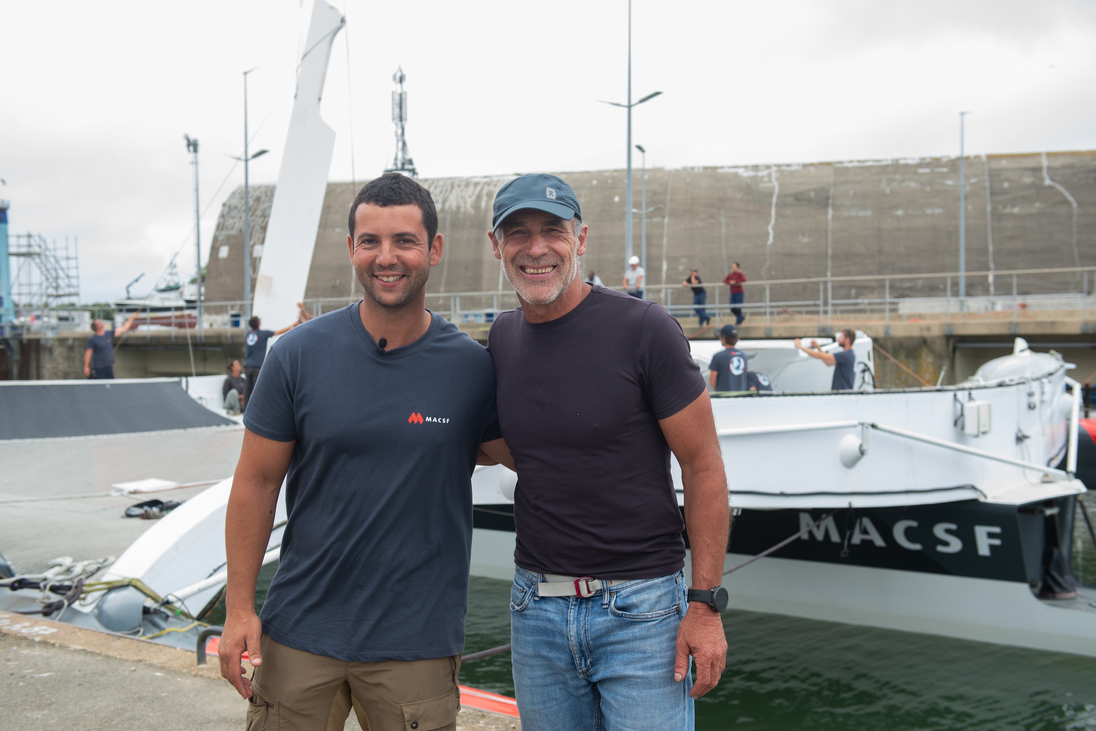 [PHOTO] Guirec Soudée et Mike Horn à Lorient